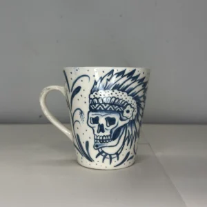 taza daggers tattoo skull