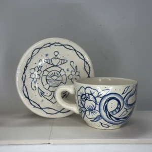 taza daggers inner vision + plato swallow tattoo (copia)