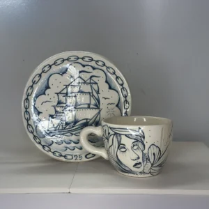 taza daggers eternal bond + plato stronger never die (copia)