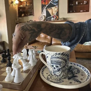 taza daggers silent muse + plato open sea (copia)